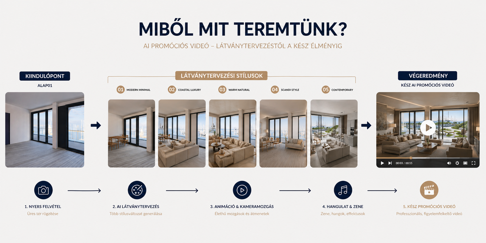 Miből mit teremtünk? AI promóciós videó - látványtervezéstől a kész élményig